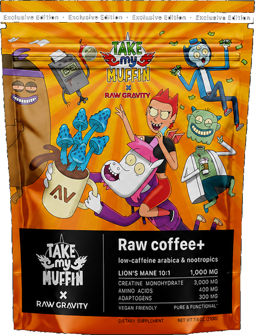 Raw coffee+ Exclusive Edition bag